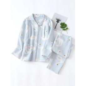 孕妇睡衣春秋纯棉产妇空气棉月子服3月份产后4哺乳款怀孕期专用女